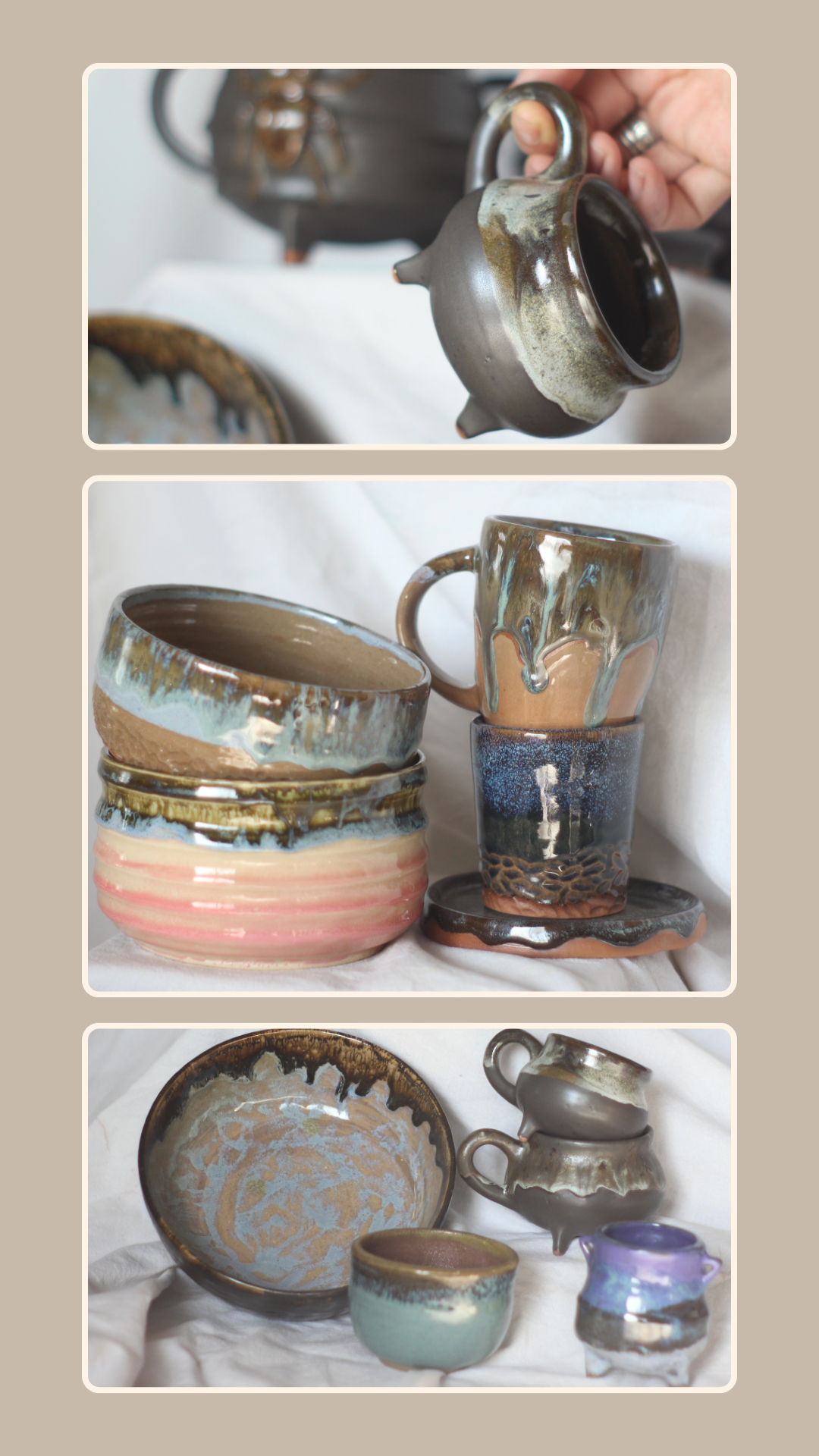 Vajilla gres para restaurantes y pastelerias, tazas de ceramica gres para cafeterias, bowls de ceramica